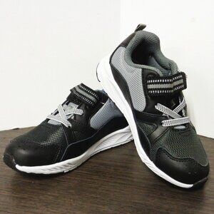 Brand New Stride-Rite Made2Play Toddler 10M Sneakers Black/Grey BB025801 F55